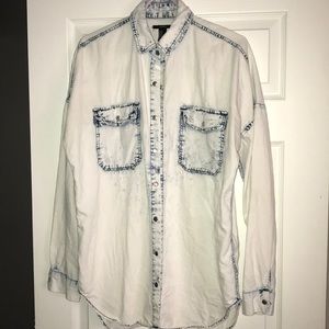 Forever 22 Distressed Shirt